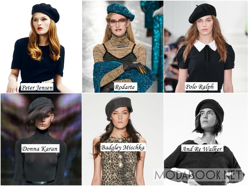 Модные женские шапки на зиму 2015 года